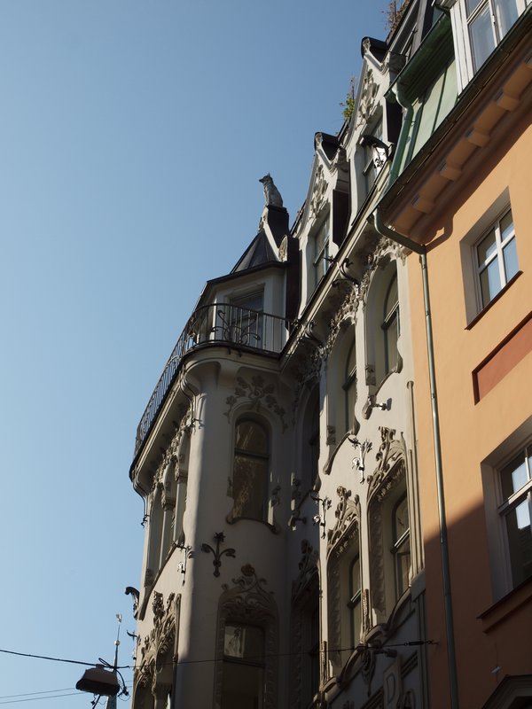 Interesting architecture in Riga