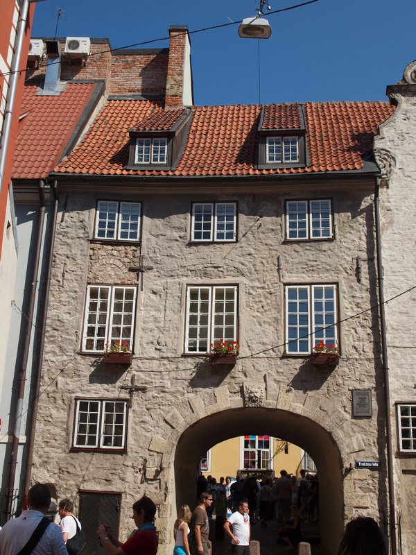 One of the original gates in the town wall
