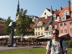 Picturesque squares in Riga
