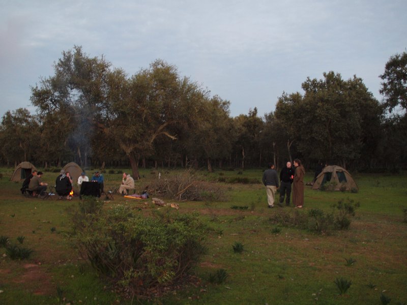 Bush camping just outside of Rabat