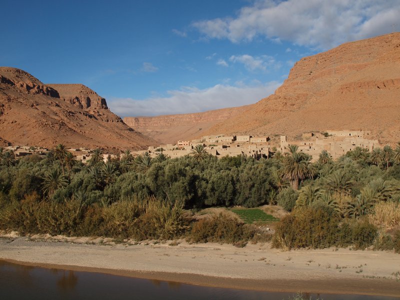 Moroccan towns amidst stunning scenery