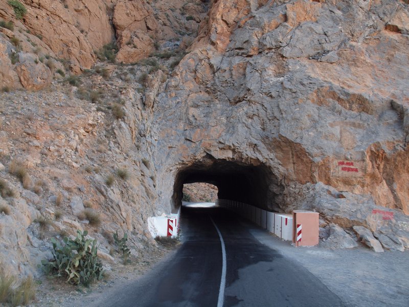 Apparently Morocco's only tunnel