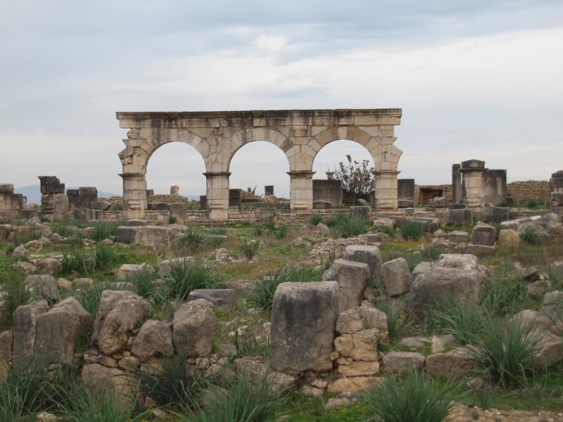 Roman ruins Volubillis