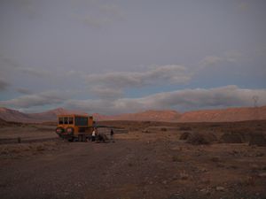 Picturesque bushcamping in Morocco