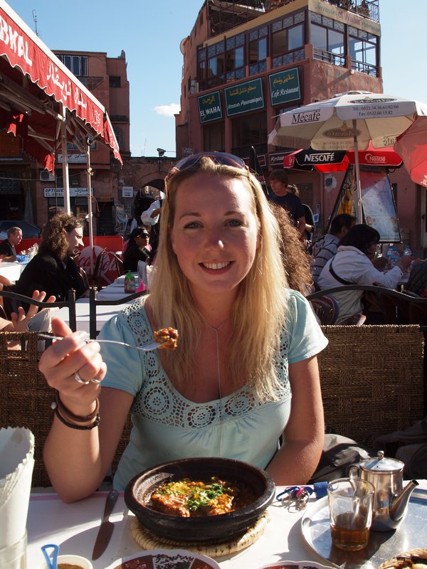 Bunny and her Tagine at Marrakesh