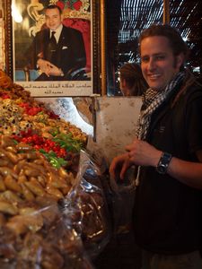 Martin, the King of Morocco, and some sweets