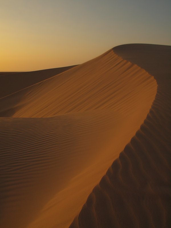 Sunset shots in the Western Sahara
