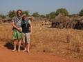 Us with Sheepy at a Malian village