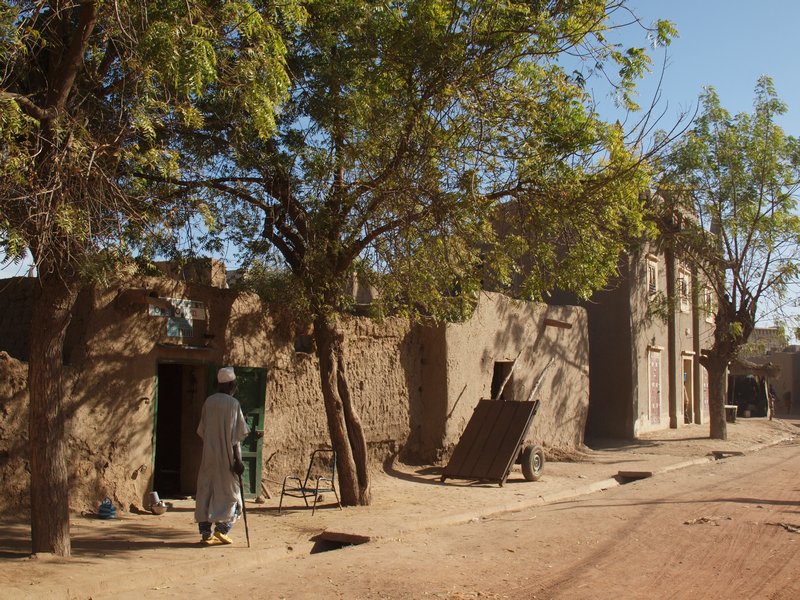 Charming streets of Djenne