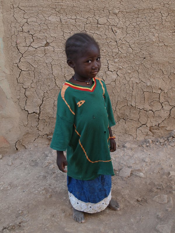 Little girl from Djenne who followed us around