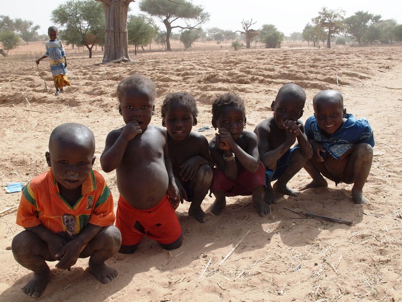 Village kids at Yaba-talu