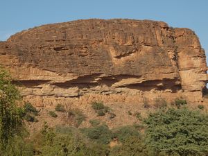 The Dogon Country escarpment