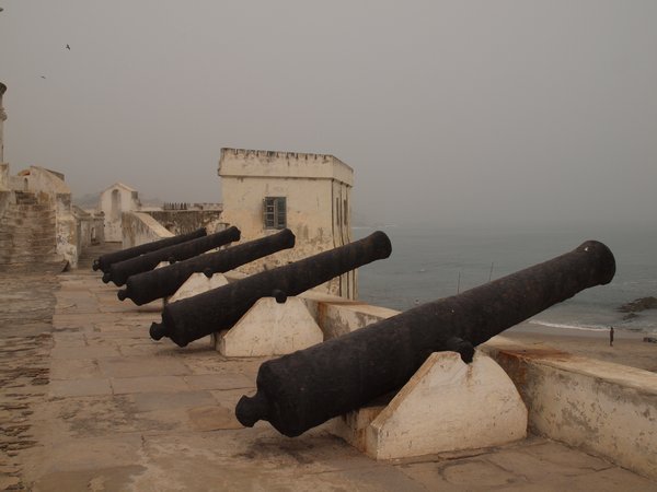 Canons at Cape Coast Fort