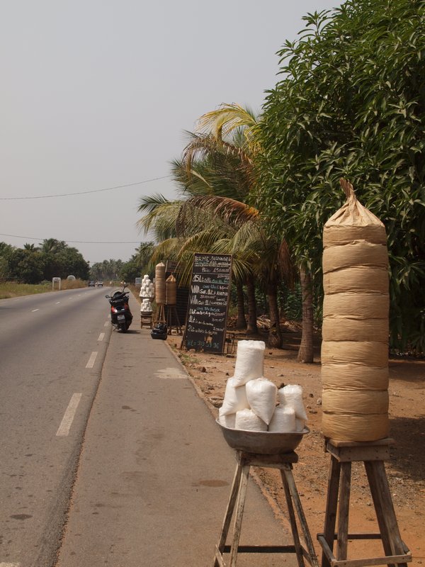 Main coastal highway through Togo
