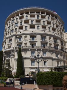Pretty buildings in Monaco