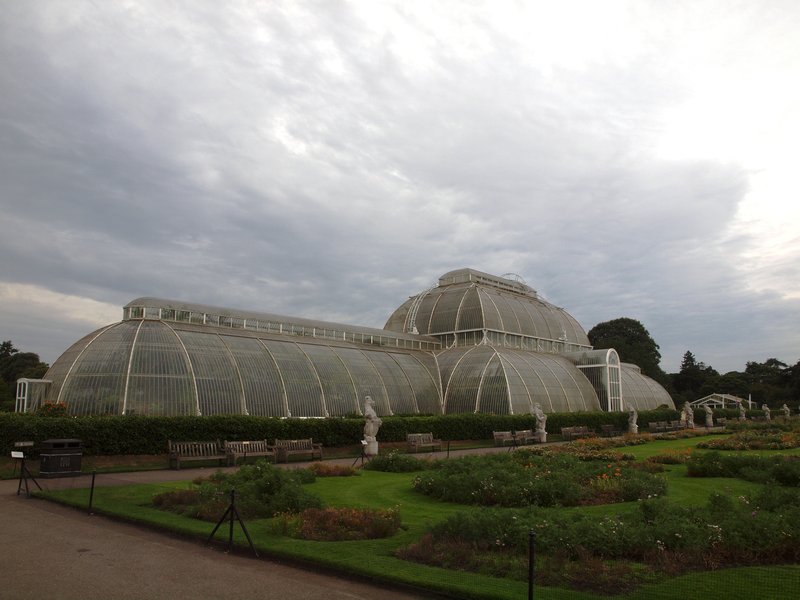 A grey day in Kew Gardens