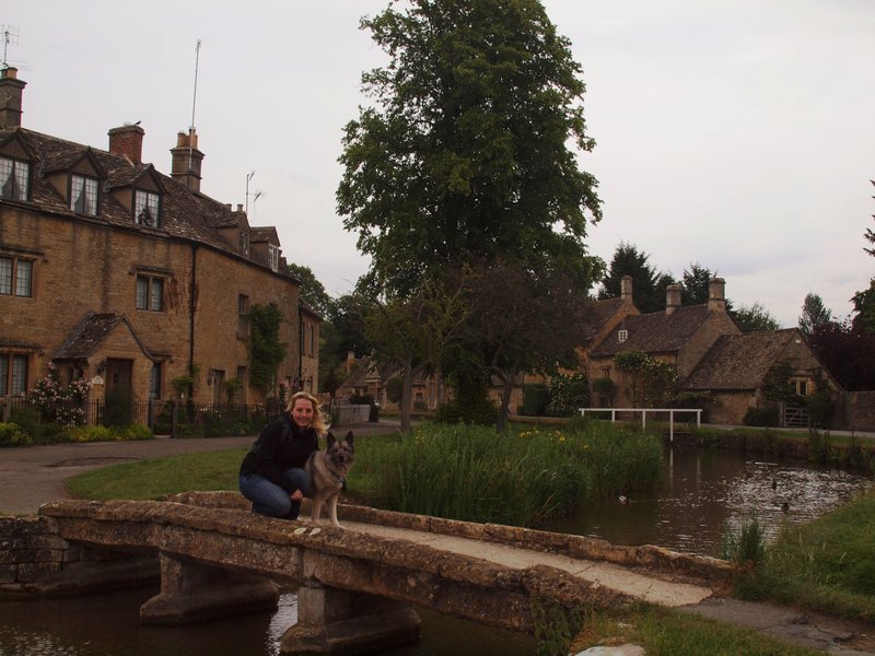 Bunny and Oslo in Lower Slaughter