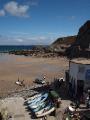 Laid back beach in St Agnes