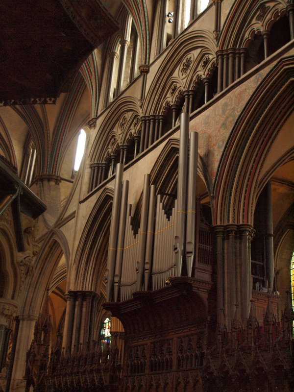 What an organ...Salisbury Cathedral
