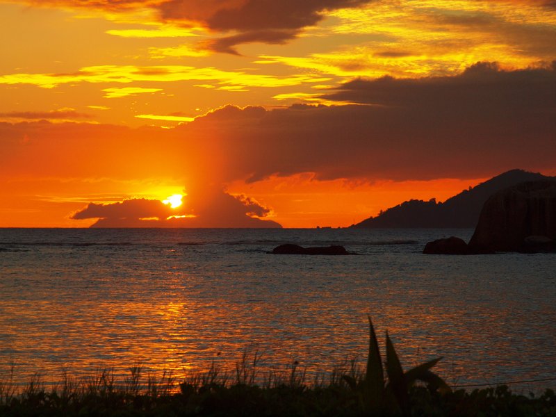 Seychelles sunset