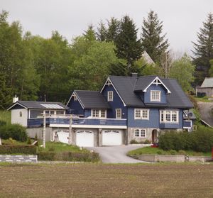 Typical building style in the Norwegian countryside