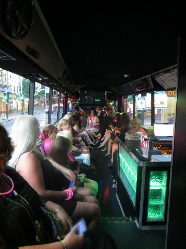 Flash as bus for the hen's party