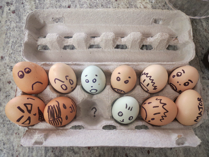 Fun with eggs...