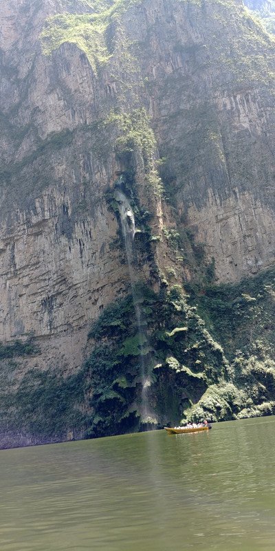 One of the canyons waterfalls