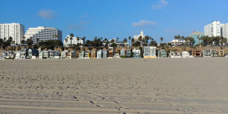Houses on the beach