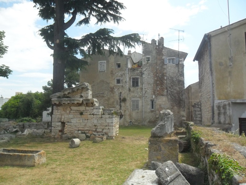 Roman ruins Porec Croatia (2)