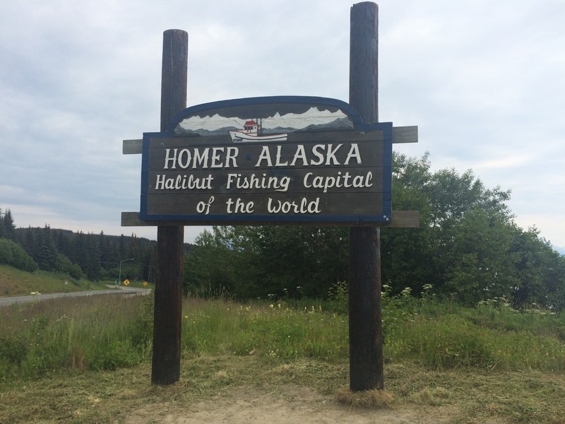 Welcome to Homer sign