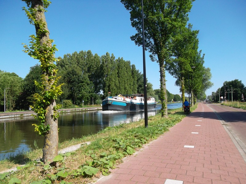 Along the bike path to Leiden
