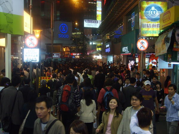 Valentine's Day in Mong Kok