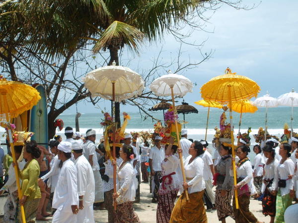 Kuta Beach- Hindu celebrations 2