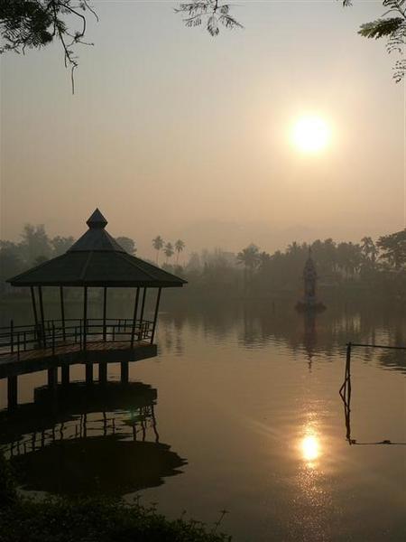 The lake in Mae Hong Son 