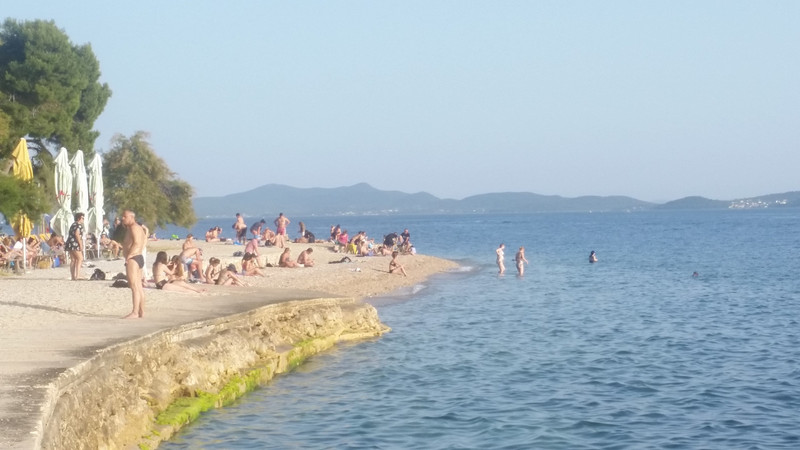 Zadar's Beach