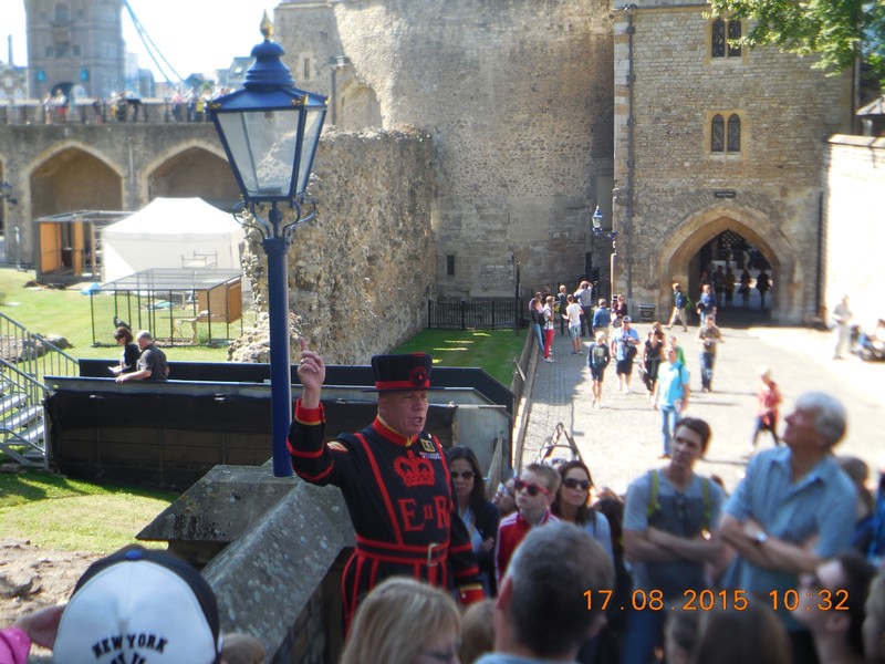 Our Beefeater Tour Guide