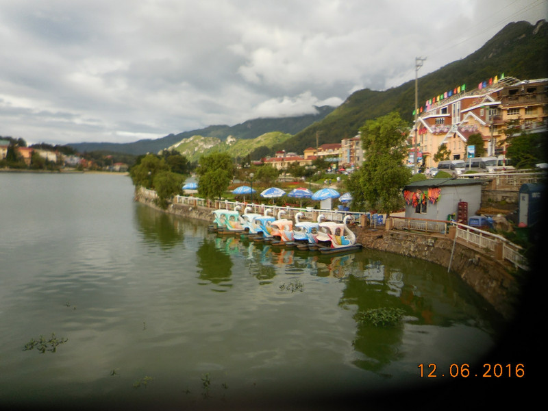 The Lake in the Town of Sapa