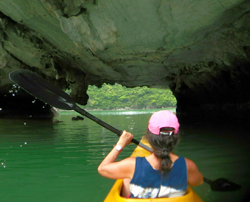 Kayaking the Caves