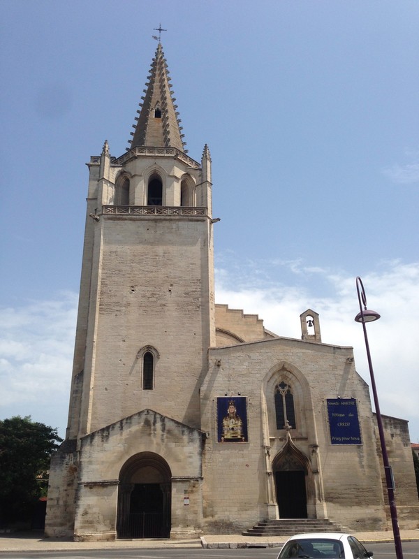 Church by Chateau de Tarascon