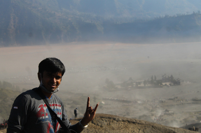 On the way to Mount Bromo