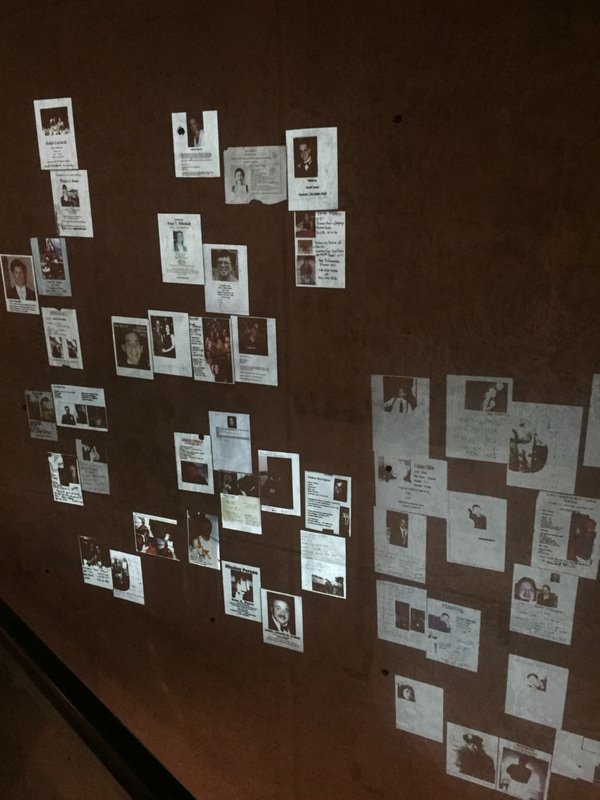 Posters of people that were missing 