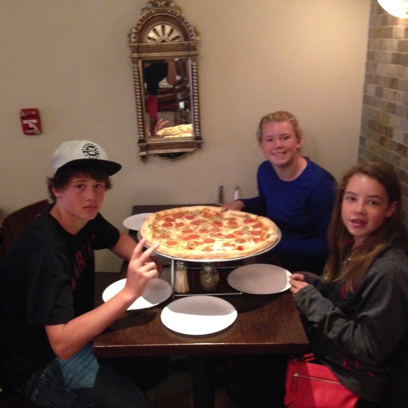 Lunch at great slice pizzeria 