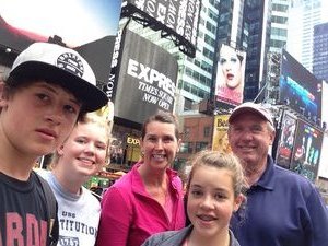 Selfie at Times Square 