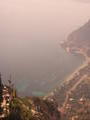 view form midevil town near nice...throuogh polerized sunglasses 