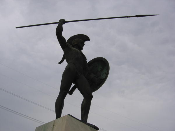 statue of leonidious
