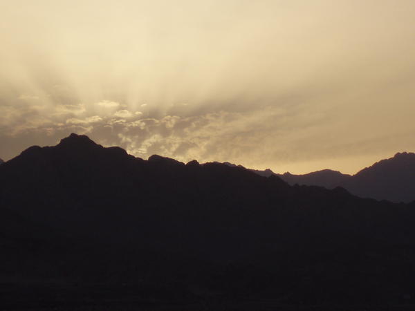 Sunset over Sinai
