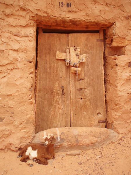 Chinguetti doorway