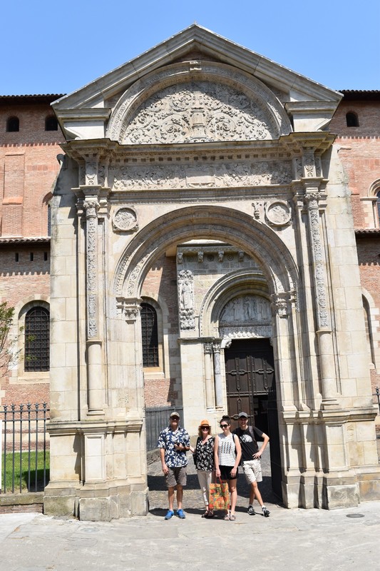 Church entrance Toulouse