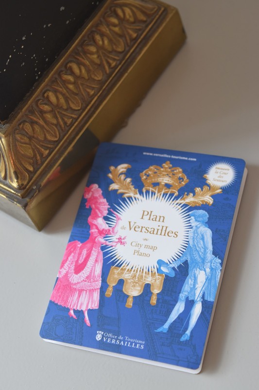 Our beautiful map of Versailles
